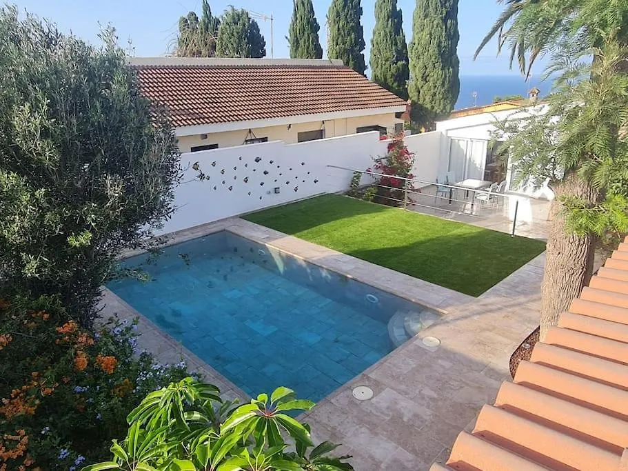 Apartament Casa Sandra, Private Saltwater Pool And Garden Tacoronte Hiszpania